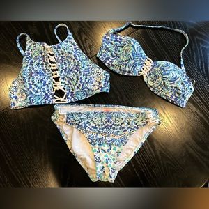Lilly Pulitzer “Call me on my shell phone” swim set, size 4
